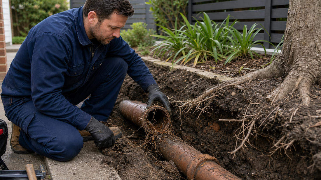 Tree Root Drain Problems in Melbourne's Southeast