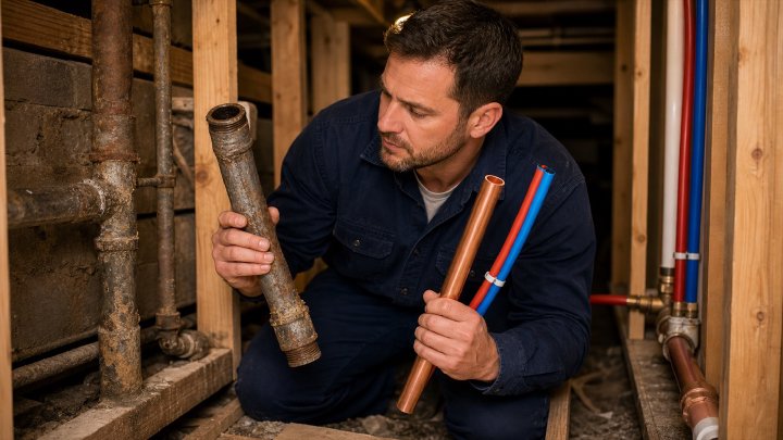 When to Replace Old Pipes in Your Melbourne Home