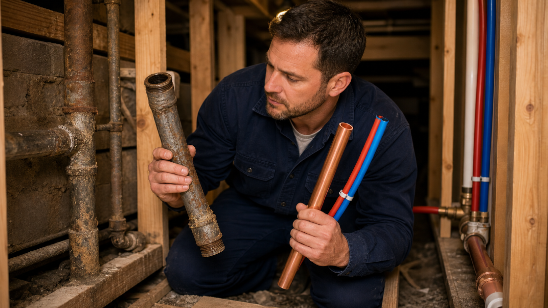 When to Replace Old Pipes in Your Melbourne Home